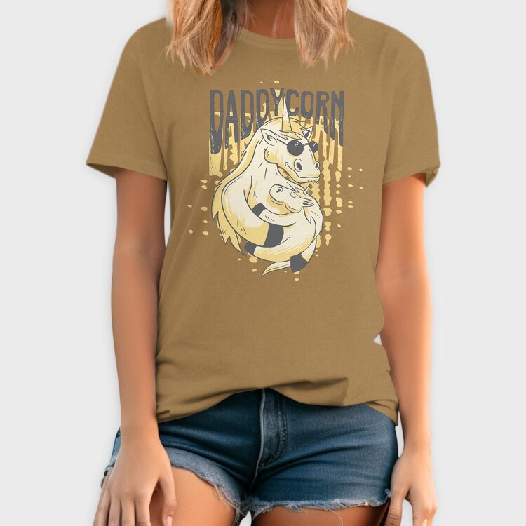 Daddycorn, Tricou Barbati (Unisex)