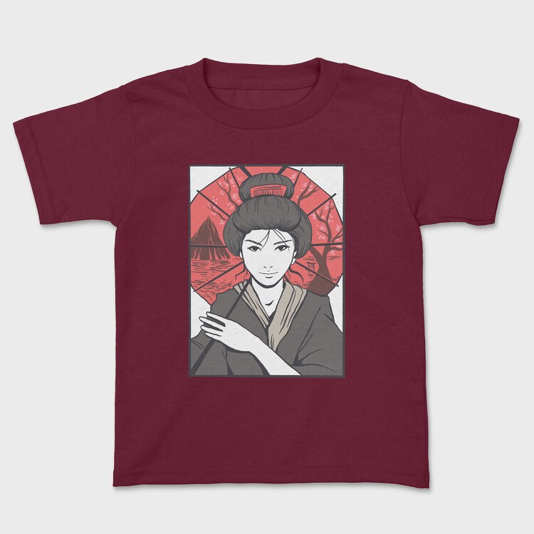 Geisha Umbrella, Tricou Copii