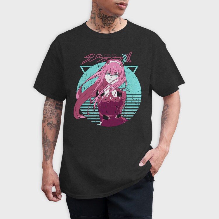 Cyberpunk Anime Girl, Tricou Barbati (Unisex)