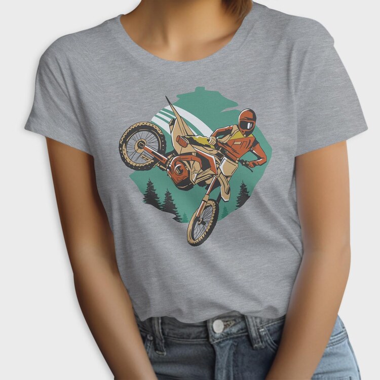 Motorcycle Winter, Tricou Femei