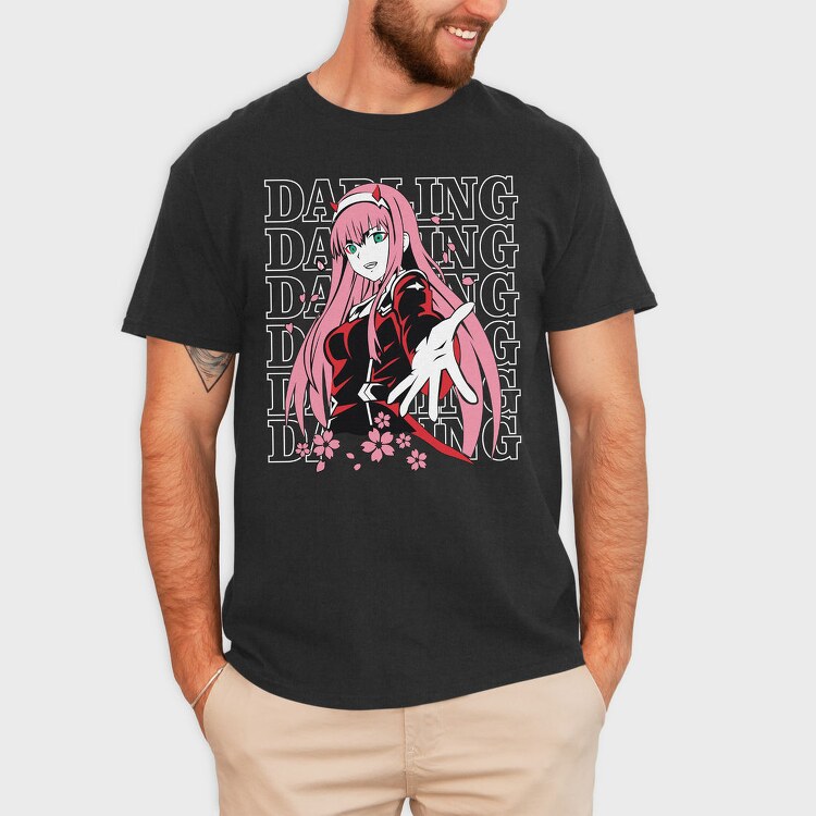 Darling Cherry Blossom, Tricou Barbati (Unisex)