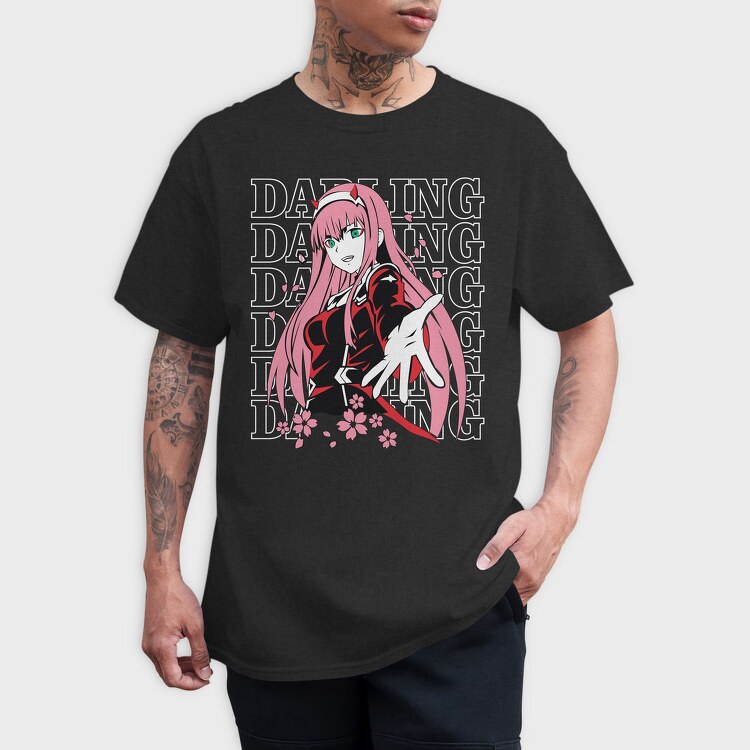 Darling Cherry Blossom, Tricou Barbati (Unisex)
