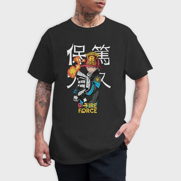 Fire Soldier Force, Tricou Barbati (Unisex)