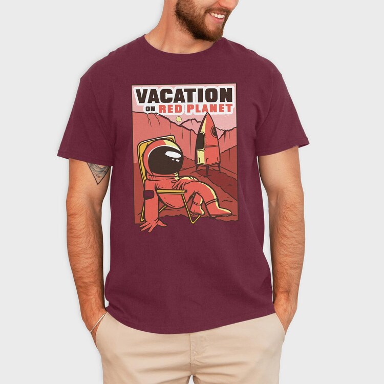 Marsvacations, Tricou Barbati (Unisex)