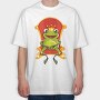 Royal Frog Prince, Tricou Oversize Barbati (Unisex)