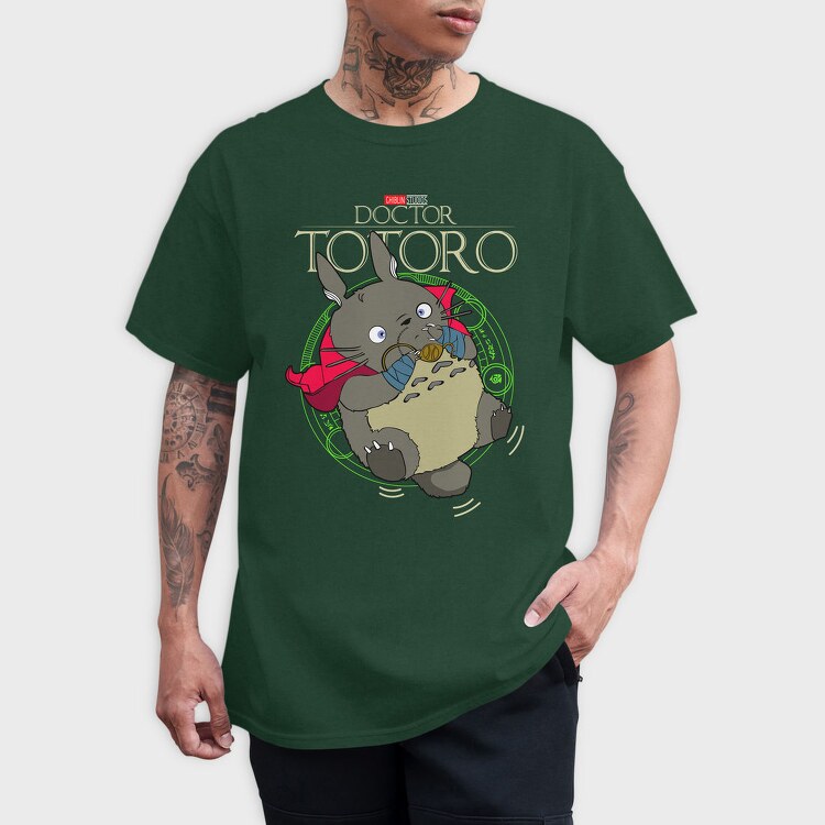 Doctor Totoro Vibes, Tricou Barbati (Unisex)