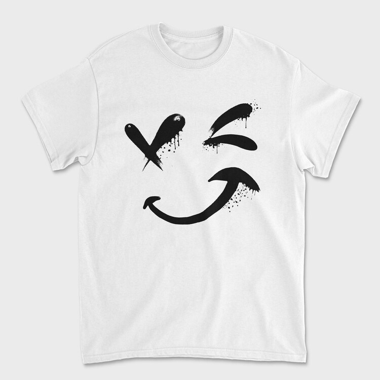 Emoji Happy Face, Tricou Barbati (Unisex)