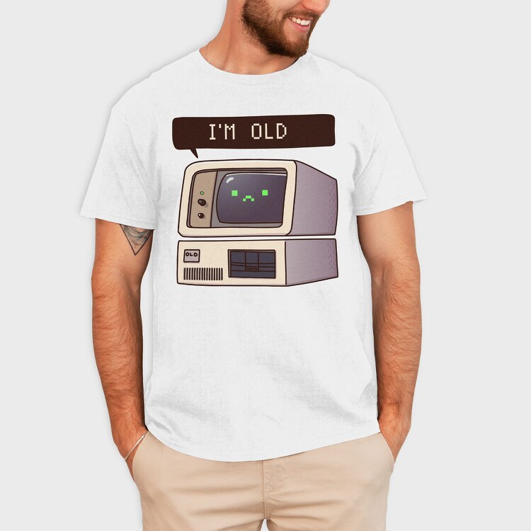 Vintage Tech Nostalgia, Tricou Barbati (Unisex)