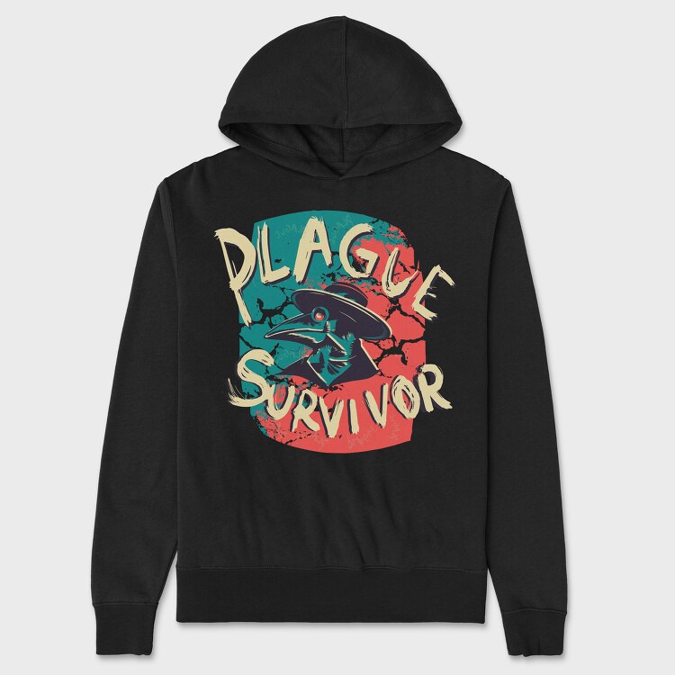 Plague Survivor, Hanorac Oversize Barbati (Unisex)