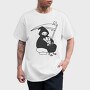 Grim Reaper Cat Rebellion, Tricou Barbati (Unisex)