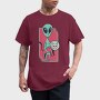 Alien Cat, Tricou Barbati (Unisex)