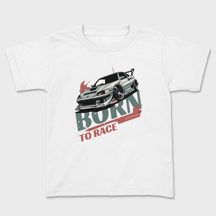 Tricou Copii, Car Jdm Japan Green Race