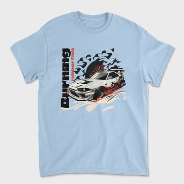 Car Jdm Japan Smoke, Tricou Barbati (Unisex)