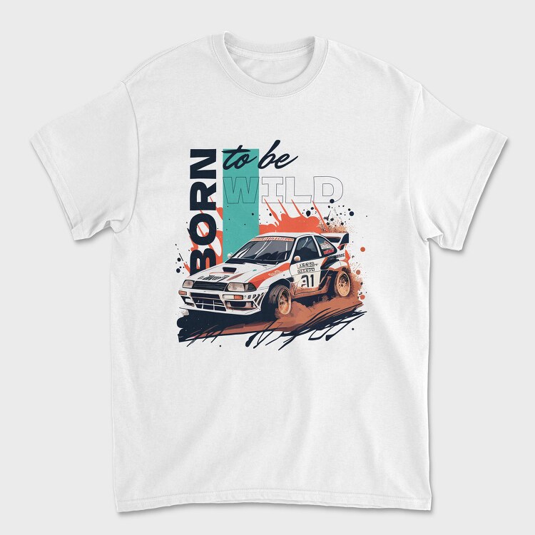 Tricou Barbati (Unisex), Car Rally Rally Competition Earth Japan