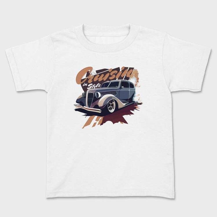 Classic Car Cruisin in, Tricou Copii