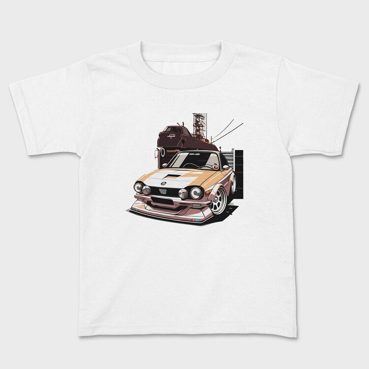 Tricou Copii, Custom Racing Car Anime