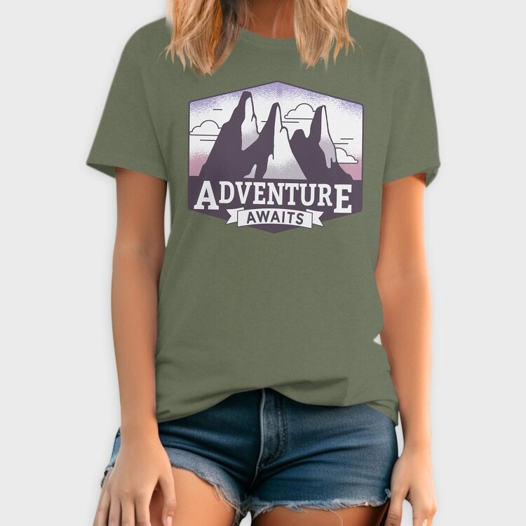 Adventure Awaits, Tricou Barbati (Unisex)