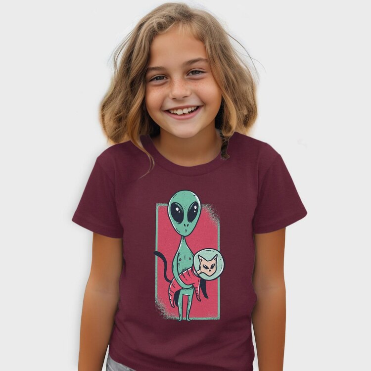 Alien Cat, Tricou Copii