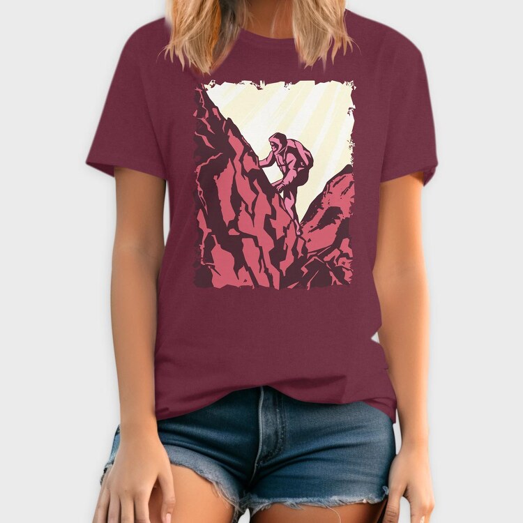 Hiking, Tricou Barbati (Unisex)