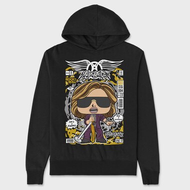 Aerosmith Rockstar, Hanorac Oversize Barbati (Unisex)