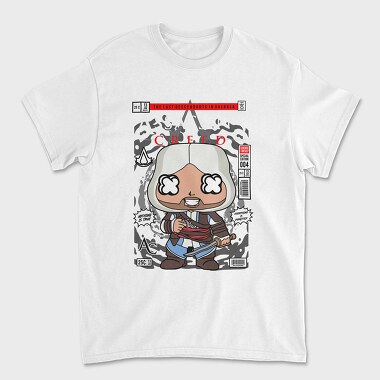 Assassins Creed Pop Art, Tricou Barbati (Unisex)