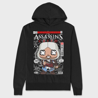 Assassins Creed Pop Art, Hanorac Oversize Barbati (Unisex)