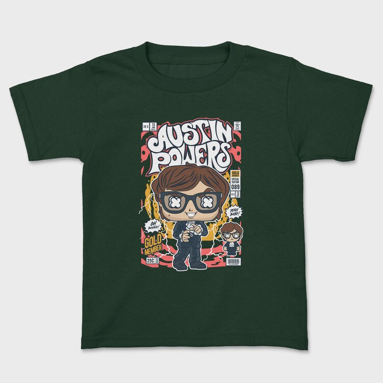 Austin Powers Pop Art, Tricou Copii