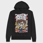 Austin Powers Pop Art, Hanorac Oversize Barbati (Unisex)