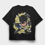 Batman Burst, Tricou Oversize Barbati (Unisex)