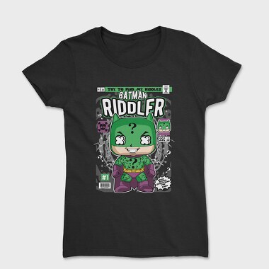 Batman Riddler Mystery, Tricou Femei