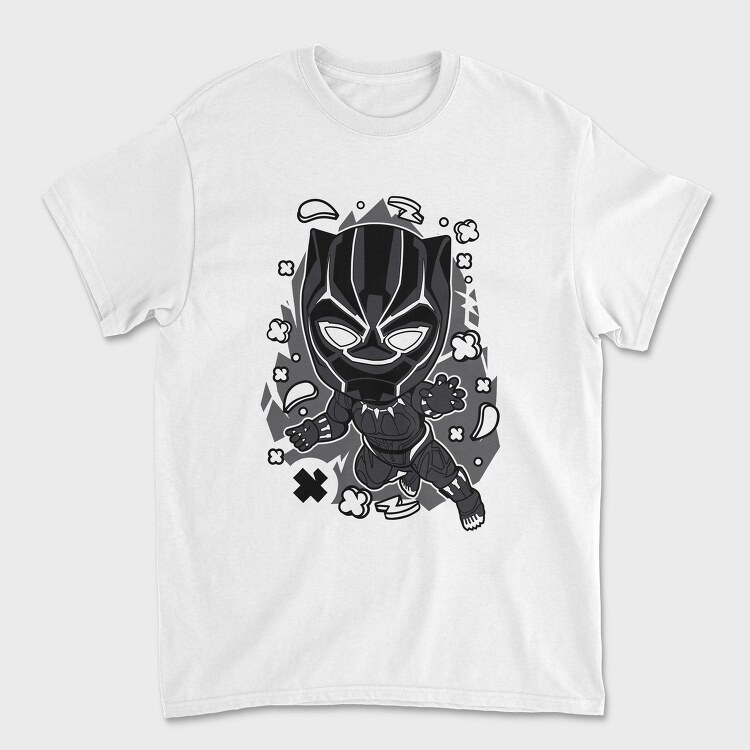 Black Panther Burst, Tricou Barbati (Unisex)