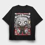 Black Parade Pop Art, Tricou Oversize Barbati (Unisex)