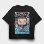 Blink182 Pop Vinyl, Tricou Oversize Barbati (Unisex)