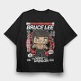 Bruce Dragon Fight, Tricou Oversize Barbati (Unisex)