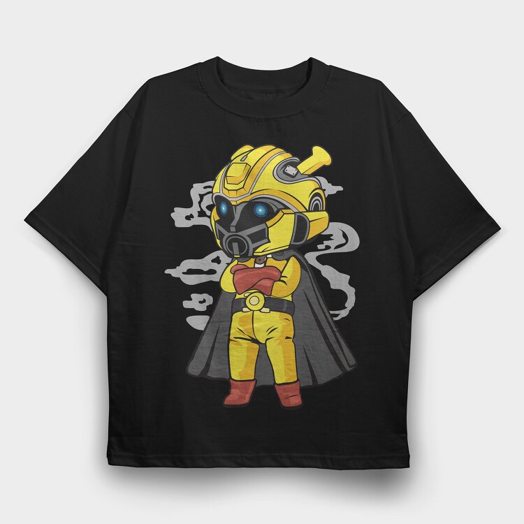Bumblebee Hero Cape, Tricou Oversize Barbati (Unisex)
