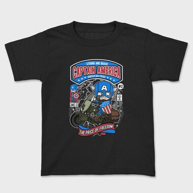 Captain America Motorbike, Tricou Copii