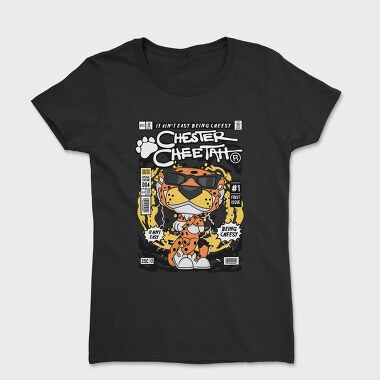 Cheesy Cheetah Vibes, Tricou Femei