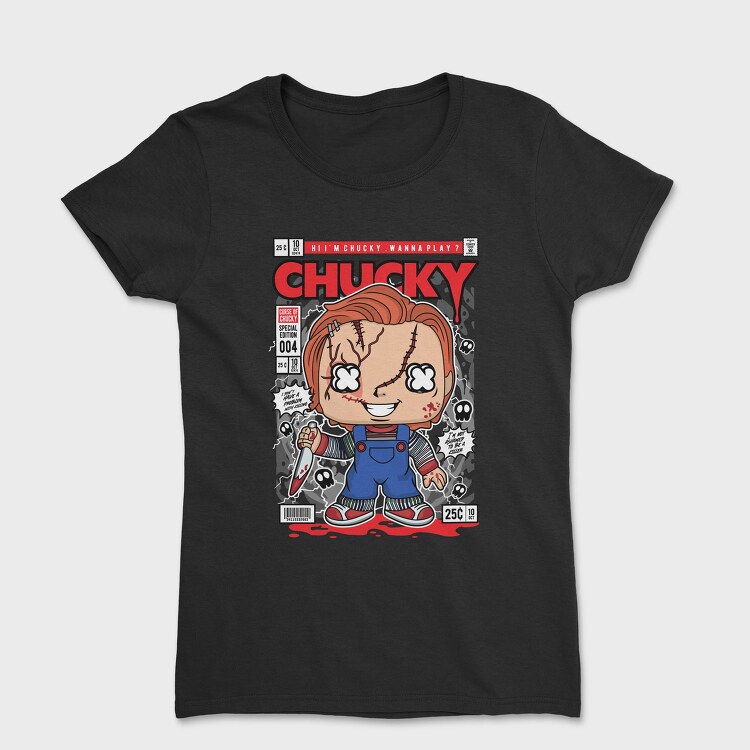 Chuckys Blood Bath, Tricou Femei