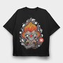 Clown Chaos, Tricou Oversize Barbati (Unisex)