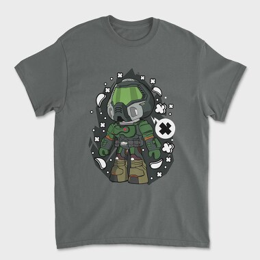 Cyberpunk Soldier, Tricou Barbati (Unisex)