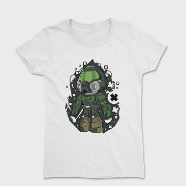 Cyberpunk Soldier, Tricou Femei