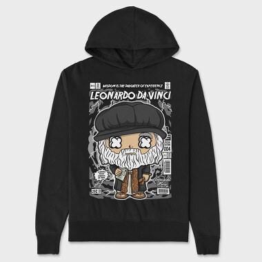 Da Vincis Wisdom, Hanorac Oversize Barbati (Unisex)