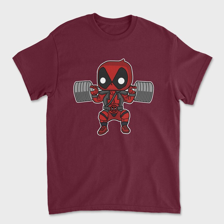 Deadpool Gym Hero, Tricou Barbati (Unisex)