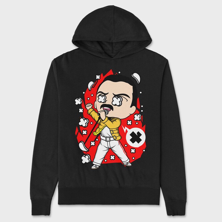 Freddies Rock Star, Hanorac Oversize Barbati (Unisex)