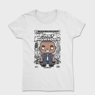 Furious Racer Pop Art, Tricou Femei
