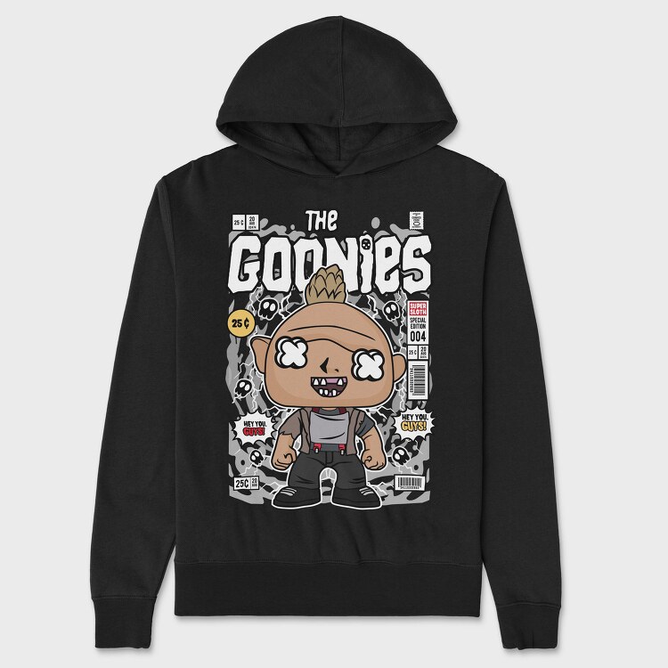 Goonies Punk, Hanorac Oversize Barbati (Unisex)