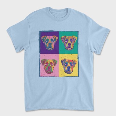 Color Boxer, Tricou Barbati (Unisex)