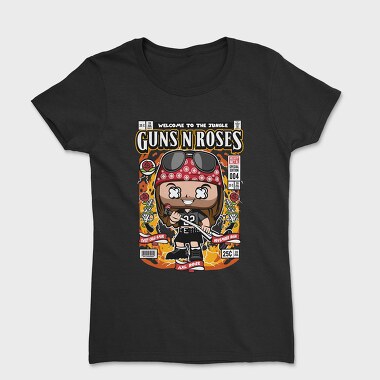 Guns N Roses Chibi, Tricou Femei