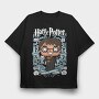 Harry Potter Comic Chibi, Tricou Oversize Barbati (Unisex)