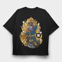 Infinity Warrior, Tricou Oversize Barbati (Unisex)